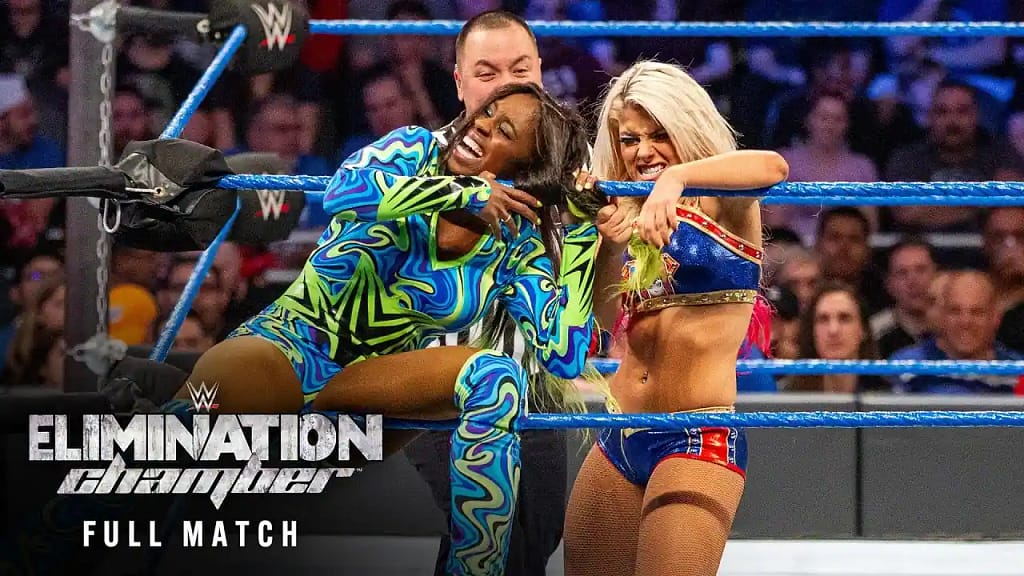 Alexa Bliss vs. Naomi – SmackDown Women’s Title Match: WWE Elimination